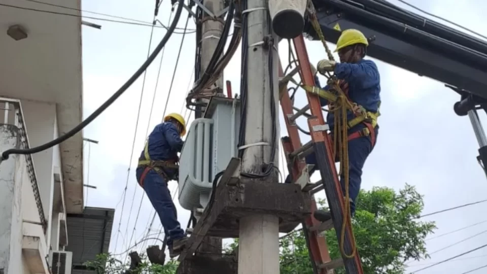 Barrios capitalinos afectados por corte de luz